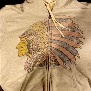 Ralph Lauren denim n supply zip up hoodie